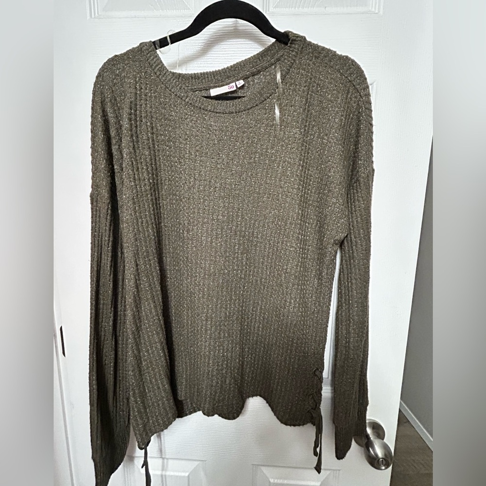 Olive Green light weight Sweater